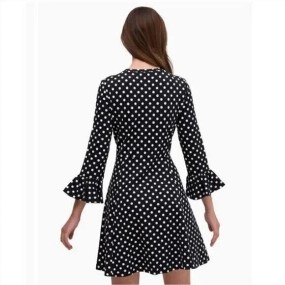 Kate Spade ♠️ - stretch polka dot dress - Picture 2 of 5